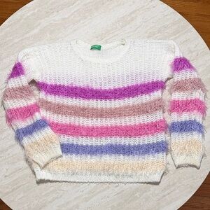 United Colors Of Benetton Little Girl Sweater *M (7-8)